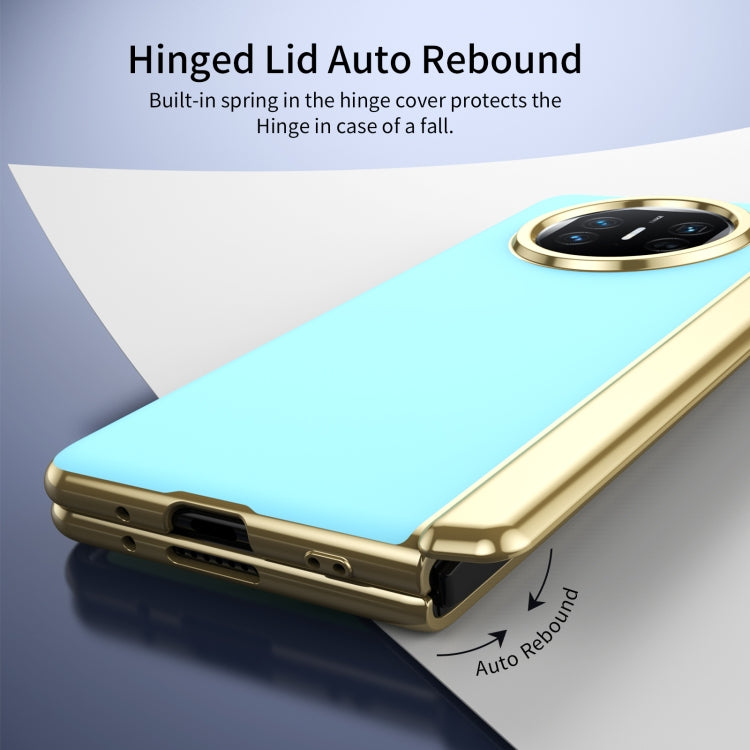 For Huawei Mate X5 Integrated AG Frosted Vacuum Plating Phone Case