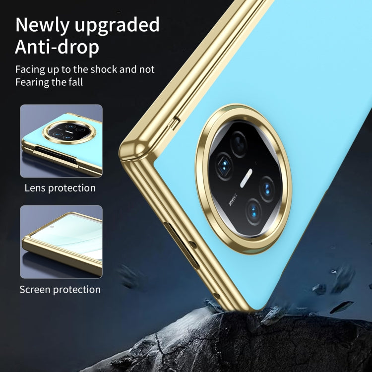 For Huawei Mate X5 Integrated AG Frosted Vacuum Plating Phone Case