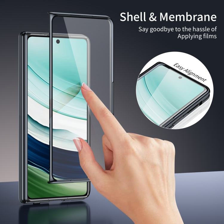 For Huawei Mate X5 Integrated AG Frosted Vacuum Plating Phone Case