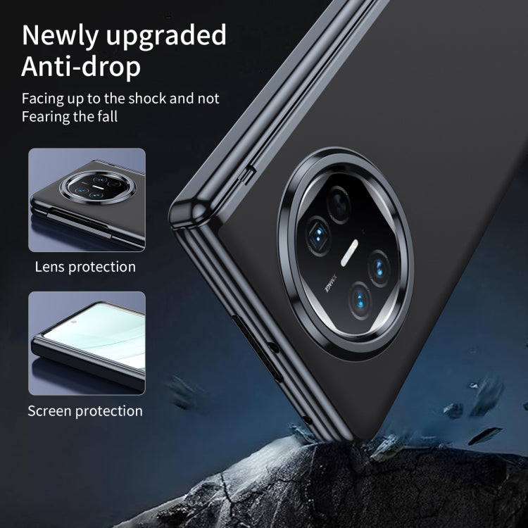 For Huawei Mate X5 Integrated AG Frosted Vacuum Plating Phone Case