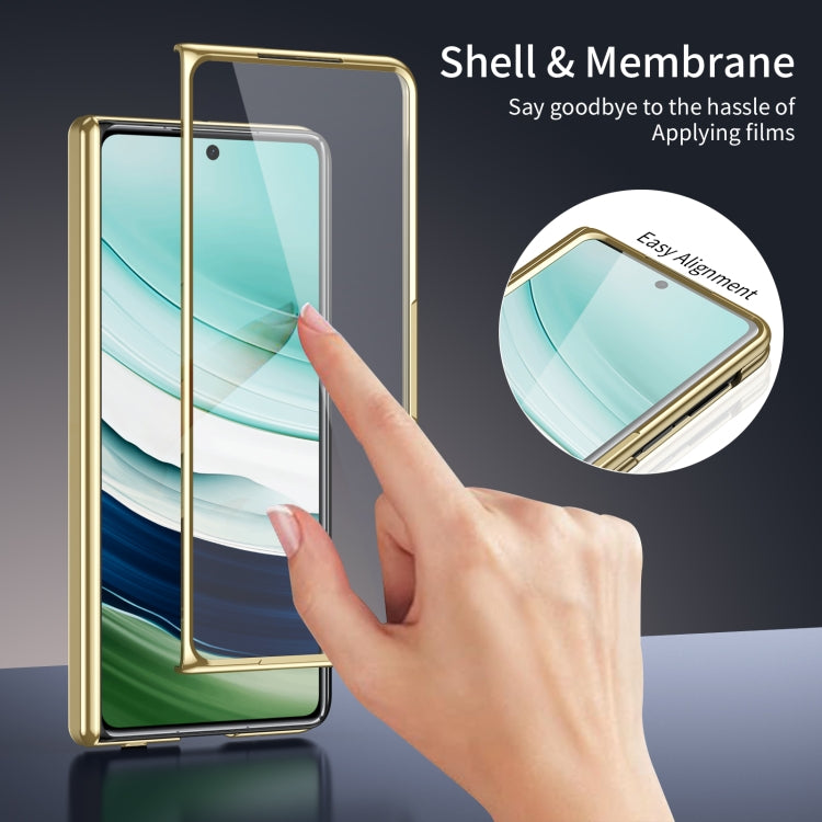 For Huawei Mate X5 Integrated AG Frosted Vacuum Plating Phone Case