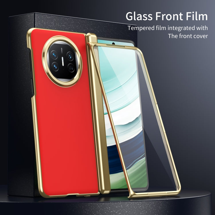 For Huawei Mate X5 Integrated AG Frosted Vacuum Plating Phone Case
