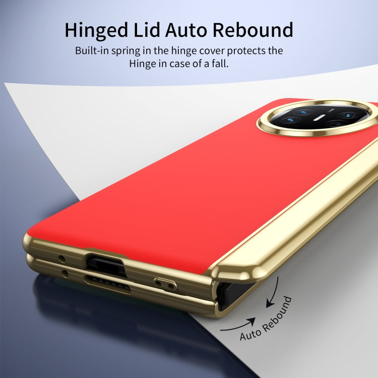 For Huawei Mate X5 Integrated AG Frosted Vacuum Plating Phone Case