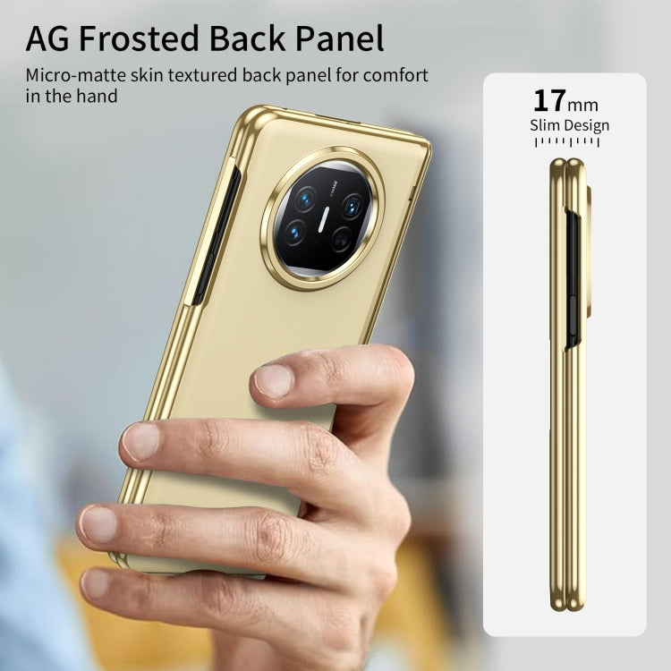 For Huawei Mate X5 Integrated AG Frosted Vacuum Plating Phone Case