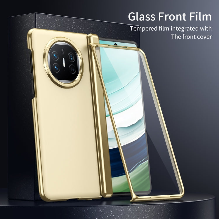 For Huawei Mate X5 Integrated AG Frosted Vacuum Plating Phone Case