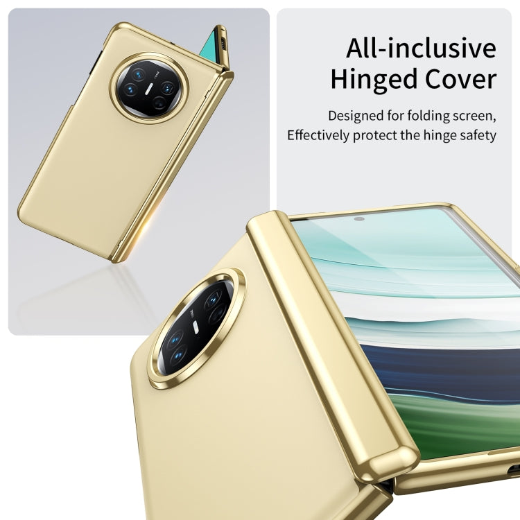 For Huawei Mate X5 Integrated AG Frosted Vacuum Plating Phone Case