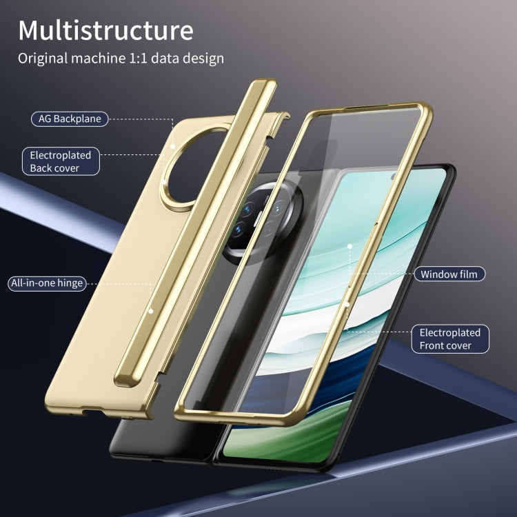 For Huawei Mate X5 Integrated AG Frosted Vacuum Plating Phone Case