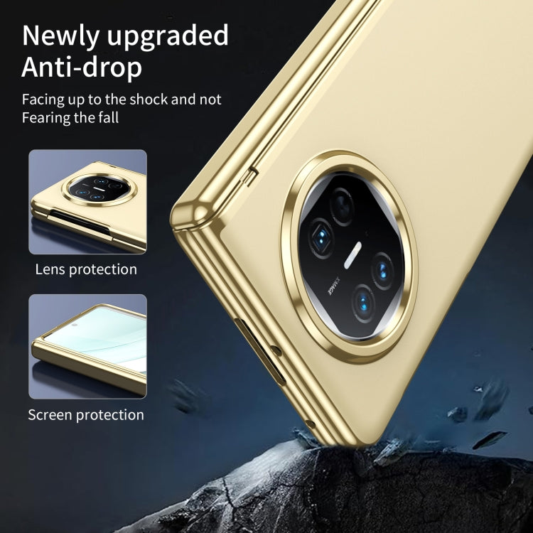 For Huawei Mate X5 Integrated AG Frosted Vacuum Plating Phone Case