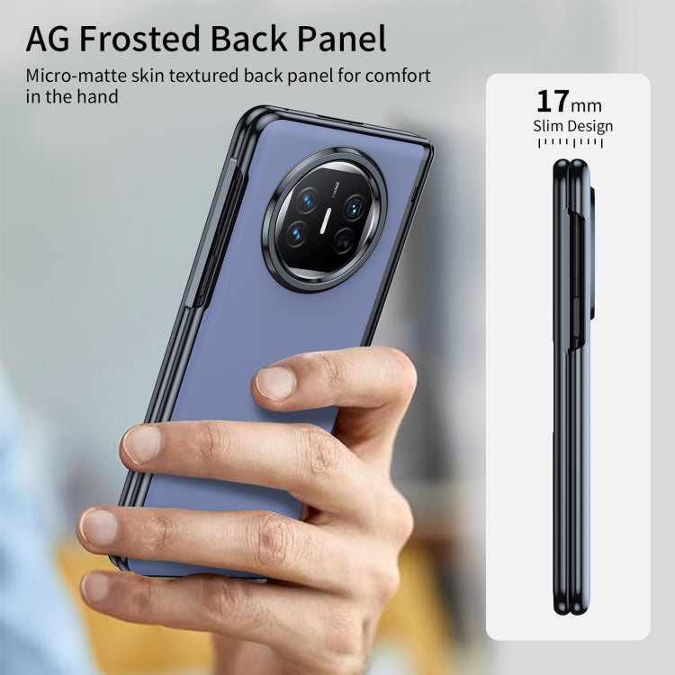 For Huawei Mate X5 Integrated AG Frosted Vacuum Plating Phone Case