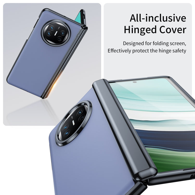 For Huawei Mate X5 Integrated AG Frosted Vacuum Plating Phone Case