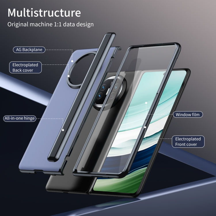 For Huawei Mate X5 Integrated AG Frosted Vacuum Plating Phone Case