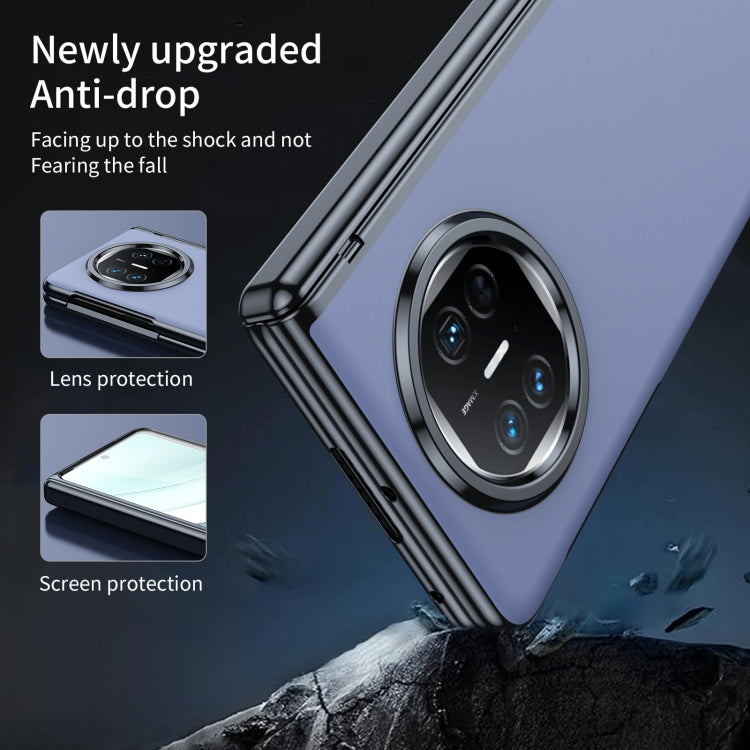 For Huawei Mate X5 Integrated AG Frosted Vacuum Plating Phone Case