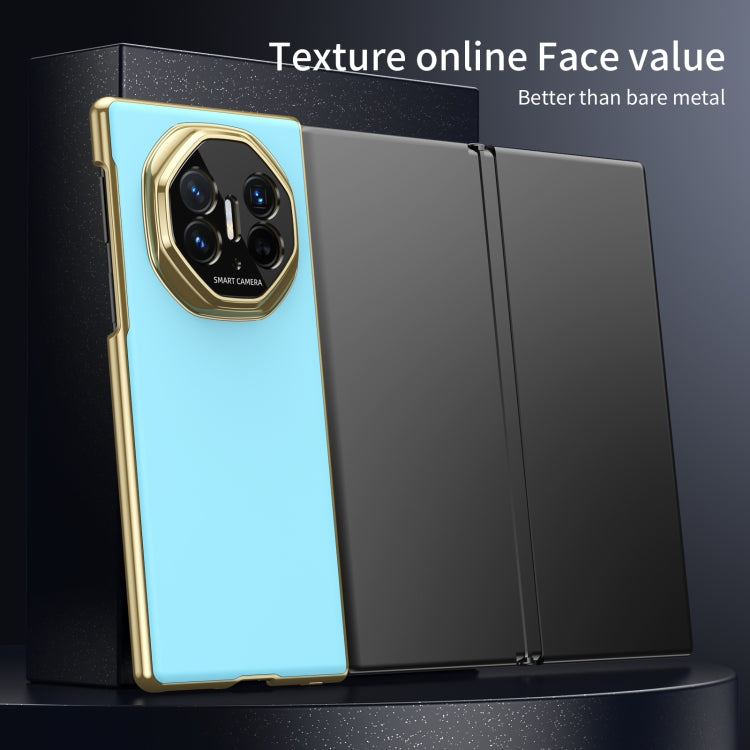For Huawei Mate XT Ultimate Design Integrated AG Frosted Vacuum Plating Phone Case