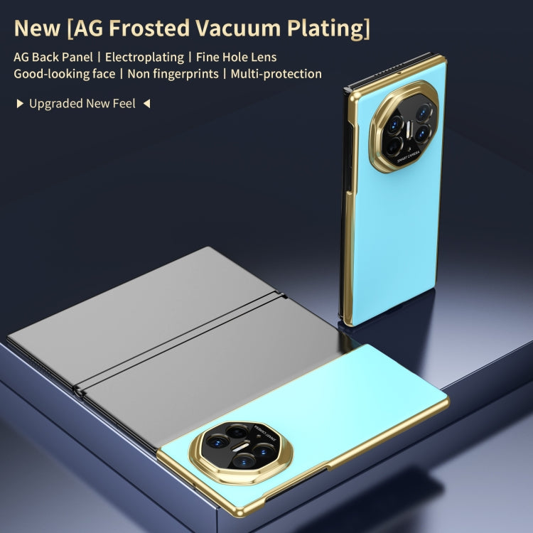 For Huawei Mate XT Ultimate Design Integrated AG Frosted Vacuum Plating Phone Case