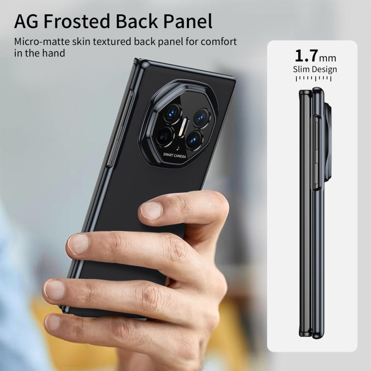 For Huawei Mate XT Ultimate Design Integrated AG Frosted Vacuum Plating Phone Case
