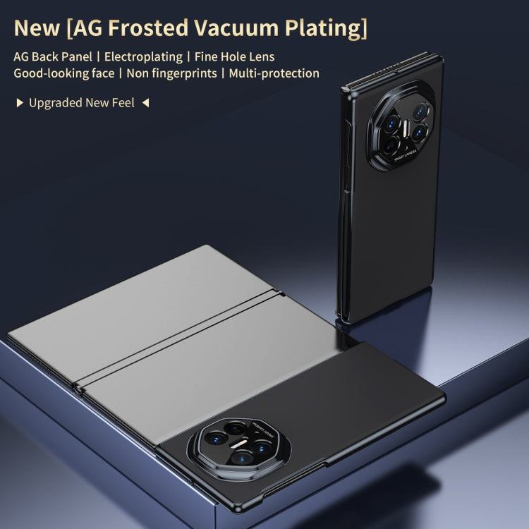 For Huawei Mate XT Ultimate Design Integrated AG Frosted Vacuum Plating Phone Case