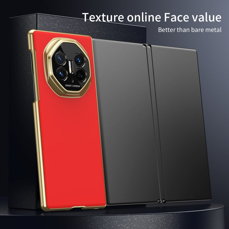 For Huawei Mate XT Ultimate Design Integrated AG Frosted Vacuum Plating Phone Case