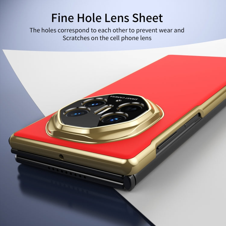 For Huawei Mate XT Ultimate Design Integrated AG Frosted Vacuum Plating Phone Case