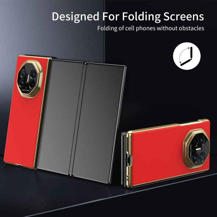 For Huawei Mate XT Ultimate Design Integrated AG Frosted Vacuum Plating Phone Case