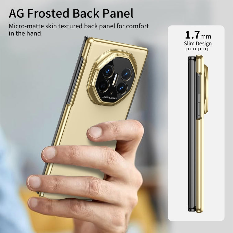 For Huawei Mate XT Ultimate Design Integrated AG Frosted Vacuum Plating Phone Case