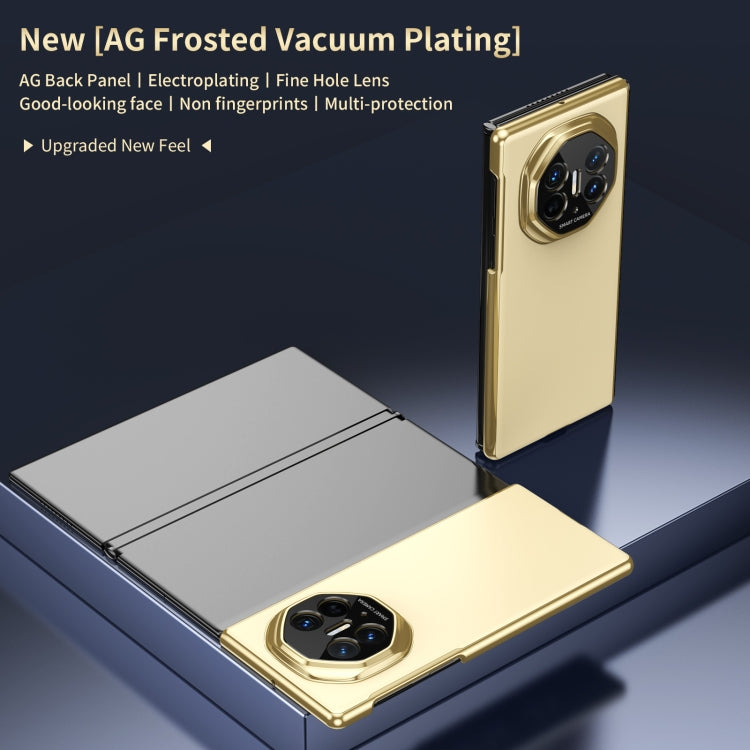 For Huawei Mate XT Ultimate Design Integrated AG Frosted Vacuum Plating Phone Case