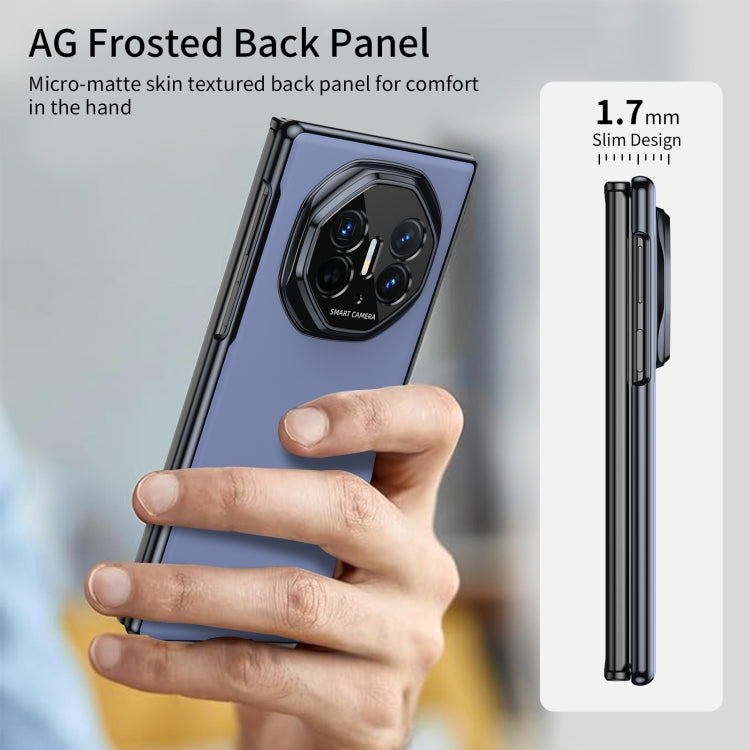 For Huawei Mate XT Ultimate Design Integrated AG Frosted Vacuum Plating Phone Case