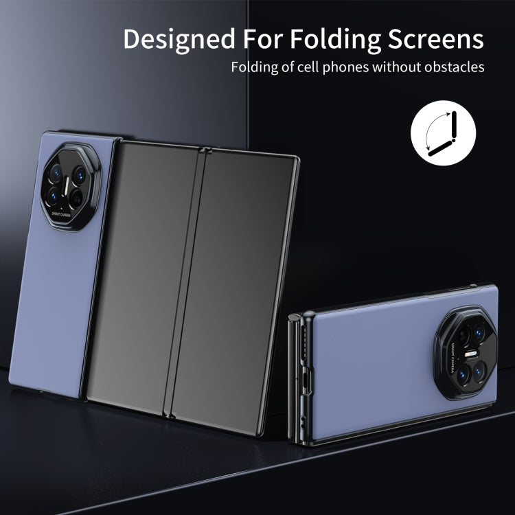 For Huawei Mate XT Ultimate Design Integrated AG Frosted Vacuum Plating Phone Case