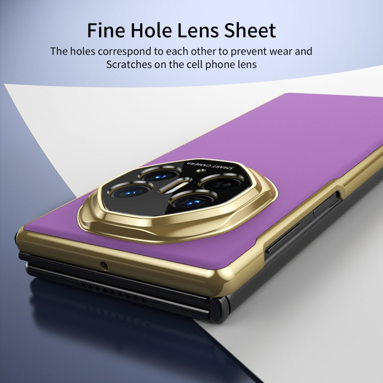 For Huawei Mate XT Ultimate Design Integrated AG Frosted Vacuum Plating Phone Case