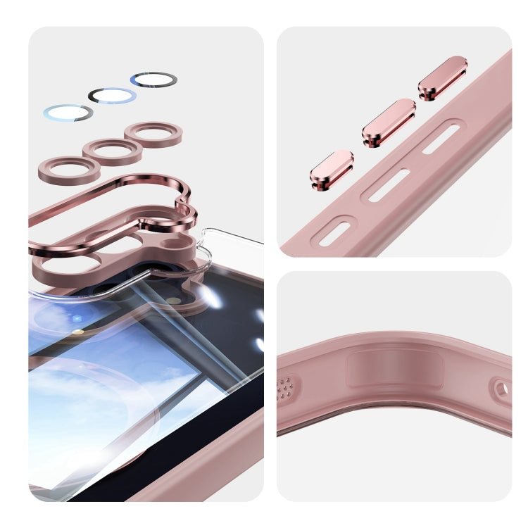 For Samsung Galaxy A16 5G 360 Holder MagSafe Acrylic Hybrid TPU Phone Case