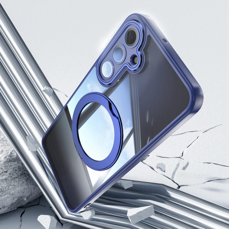For Samsung Galaxy A16 5G 360 Holder MagSafe Acrylic Hybrid TPU Phone Case