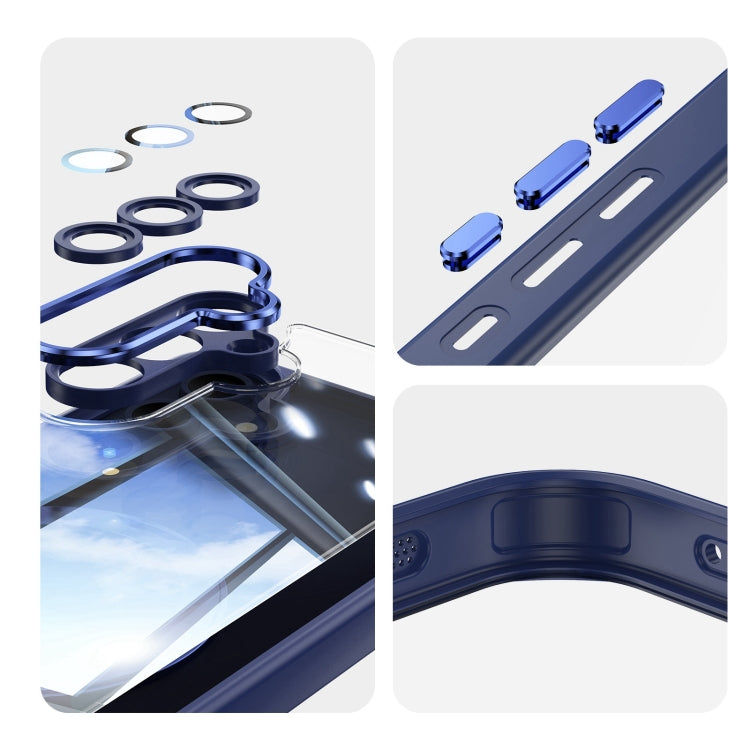 For Samsung Galaxy A16 5G 360 Holder MagSafe Acrylic Hybrid TPU Phone Case