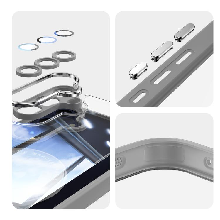 For Samsung Galaxy A26 5G 360 Holder MagSafe Acrylic Hybrid TPU Phone Case
