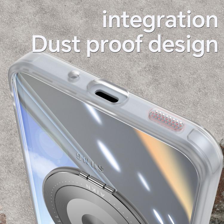 For Samsung Galaxy A26 5G 360 Holder MagSafe Acrylic Hybrid TPU Phone Case