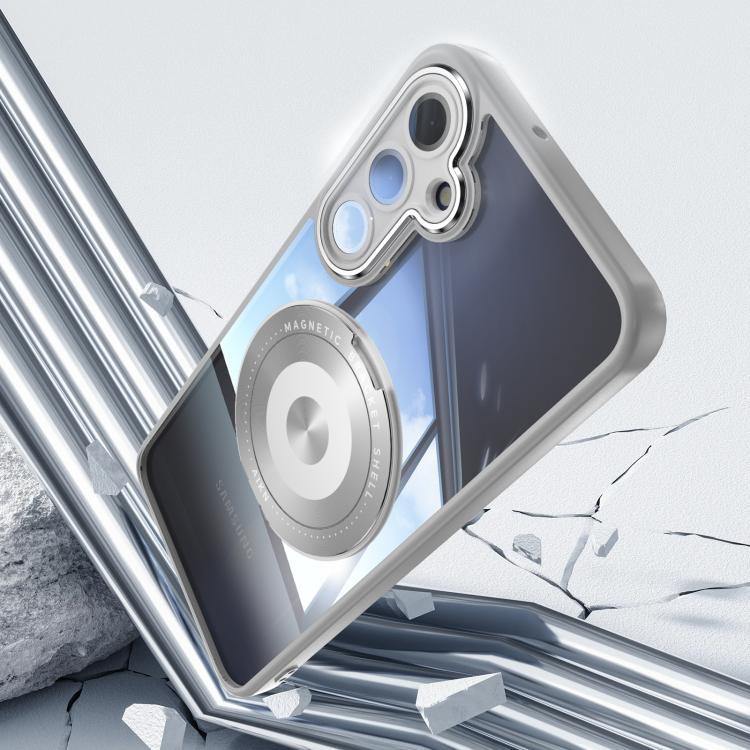 For Samsung Galaxy A36 / A56 5G 360 Holder MagSafe Acrylic Hybrid TPU Phone Case