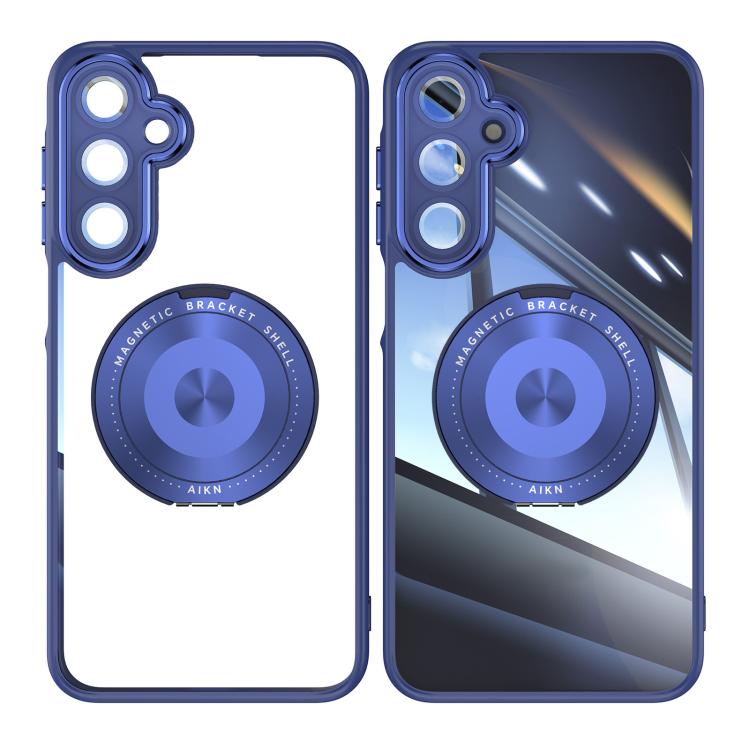 For Samsung Galaxy A36 / A56 5G 360 Holder MagSafe Acrylic Hybrid TPU Phone Case