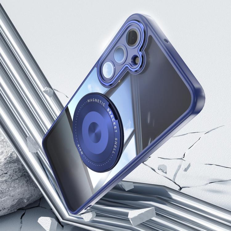 For Samsung Galaxy A36 / A56 5G 360 Holder MagSafe Acrylic Hybrid TPU Phone Case