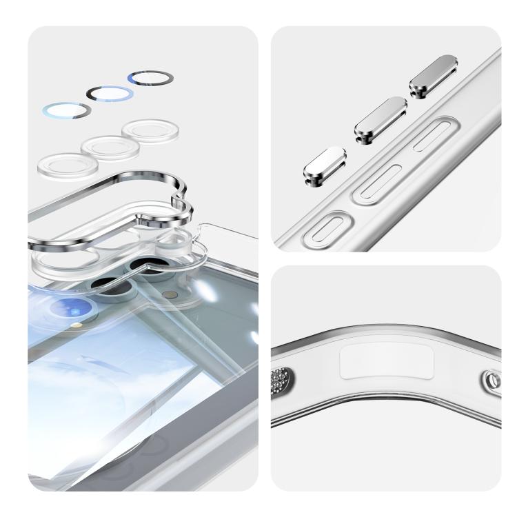For Samsung Galaxy A36 / A56 5G 360 Holder MagSafe Acrylic Hybrid TPU Phone Case