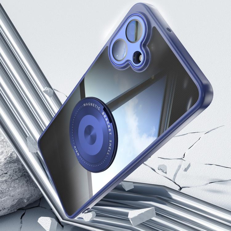 For Samsung Galaxy A07 360 Holder MagSafe Acrylic Hybrid TPU Phone Case