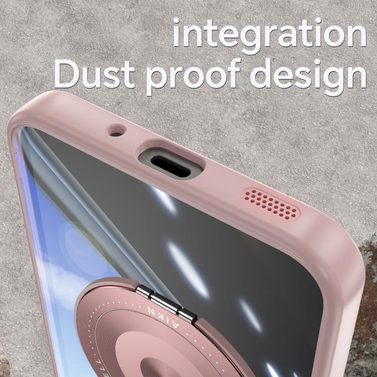 For Samsung Galaxy A17 360 Holder MagSafe Acrylic Hybrid TPU Phone Case