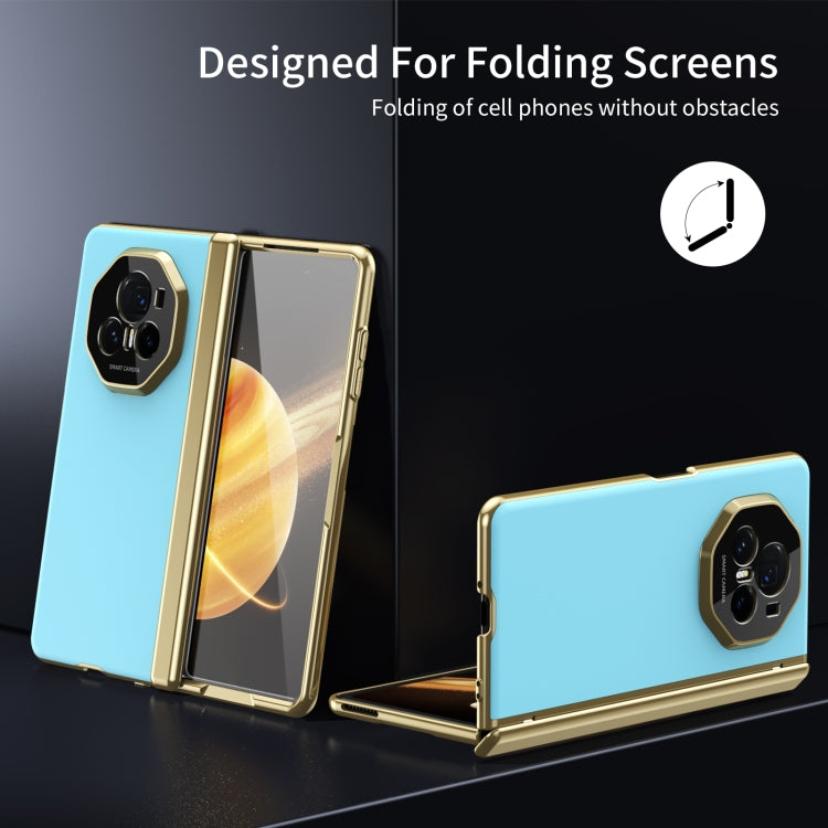 For Honor Magic V3 Integrated AG Frosted Vacuum Plating Phone Case