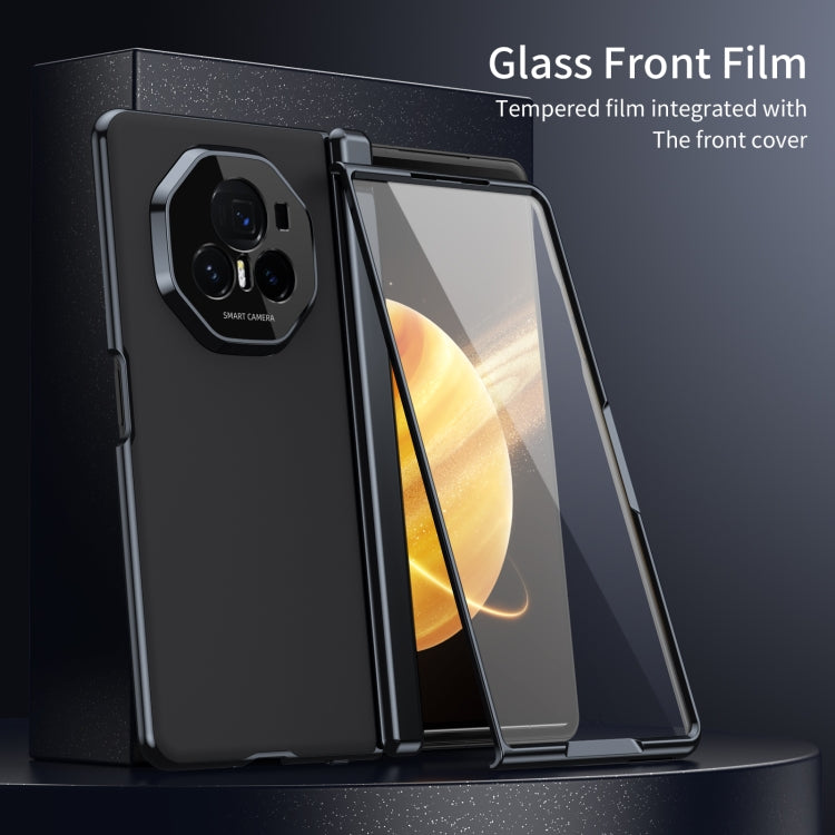 For Honor Magic V3 Integrated AG Frosted Vacuum Plating Phone Case