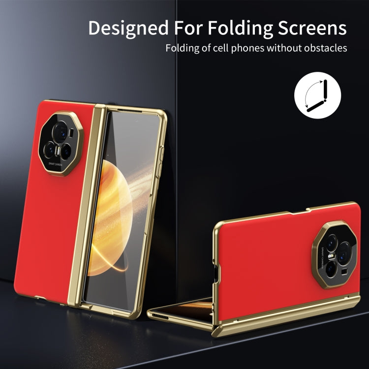 For Honor Magic V3 Integrated AG Frosted Vacuum Plating Phone Case
