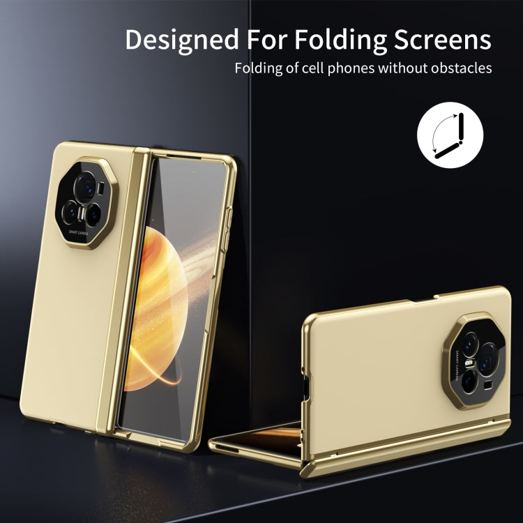 For Honor Magic V3 Integrated AG Frosted Vacuum Plating Phone Case