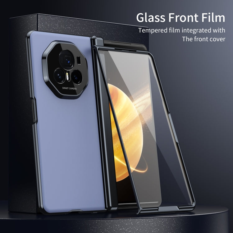 For Honor Magic V3 Integrated AG Frosted Vacuum Plating Phone Case