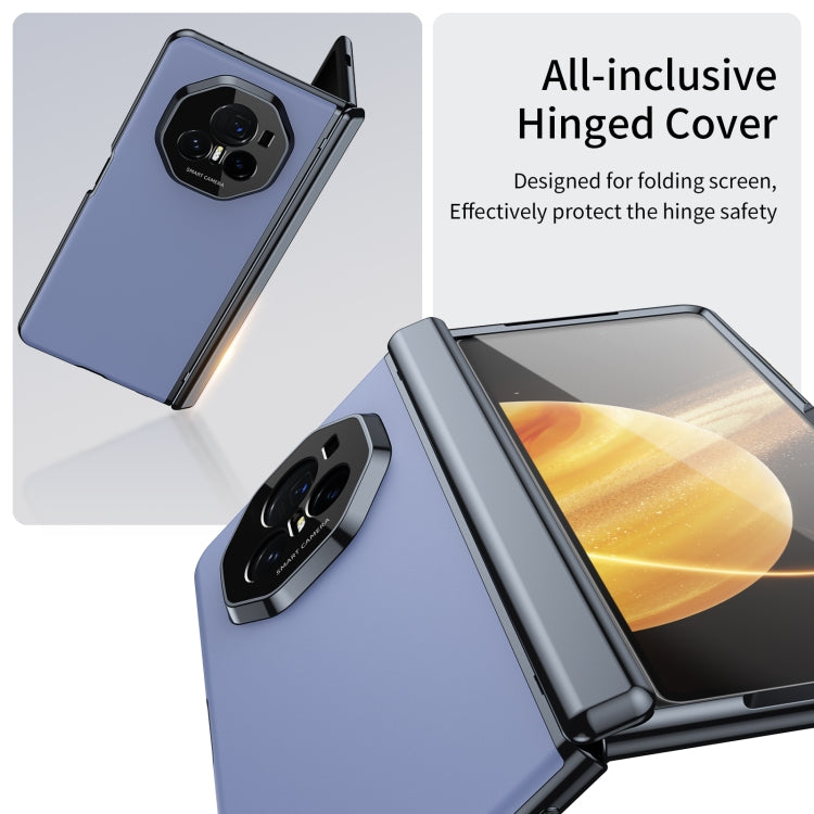 For Honor Magic V3 Integrated AG Frosted Vacuum Plating Phone Case