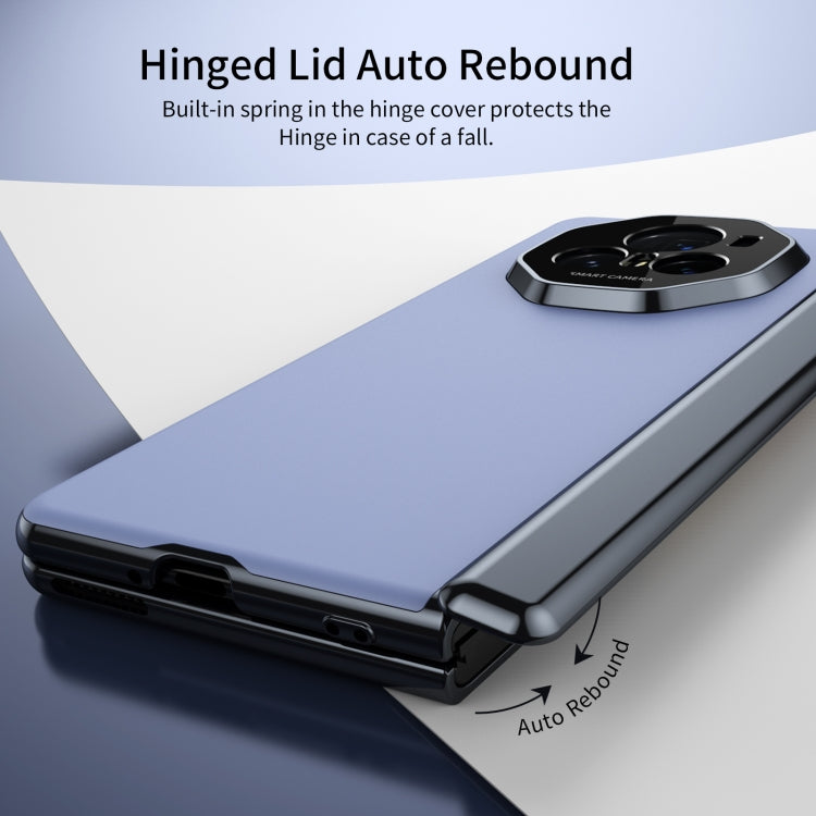 For Honor Magic V3 Integrated AG Frosted Vacuum Plating Phone Case