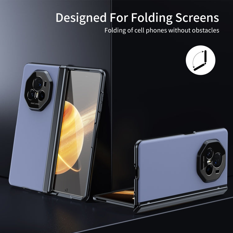 For Honor Magic V3 Integrated AG Frosted Vacuum Plating Phone Case