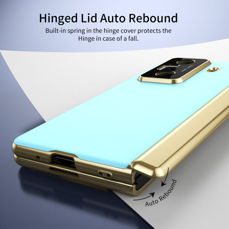 For Honor Magic Vs3 Integrated AG Frosted Vacuum Plating Phone Case