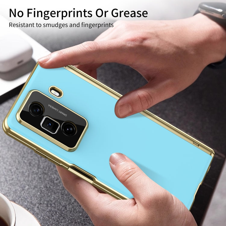 For Honor Magic Vs3 Integrated AG Frosted Vacuum Plating Phone Case