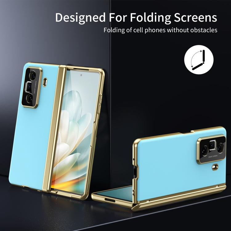 For Honor Magic Vs3 Integrated AG Frosted Vacuum Plating Phone Case